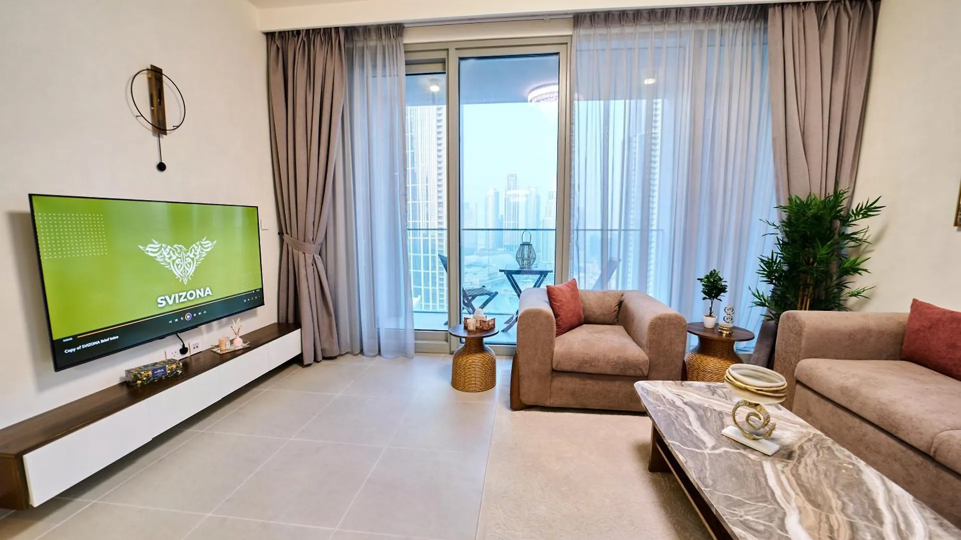Svizona Premium 3Br Suite With Iconic Burj Khalifa, Dubai Fountain & Opera Views, Downtown 두바이 아파트